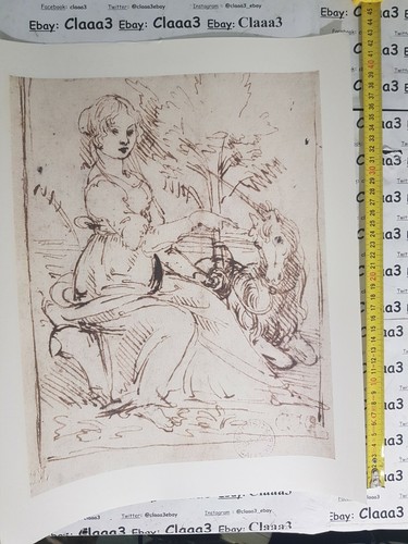 Stampa pittore leonardo da - stampa,