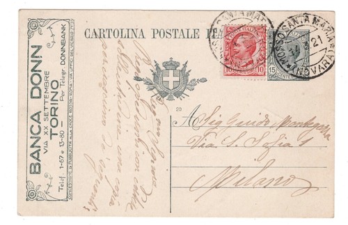 Cartolina pubblicitaria mosso - cartolina,