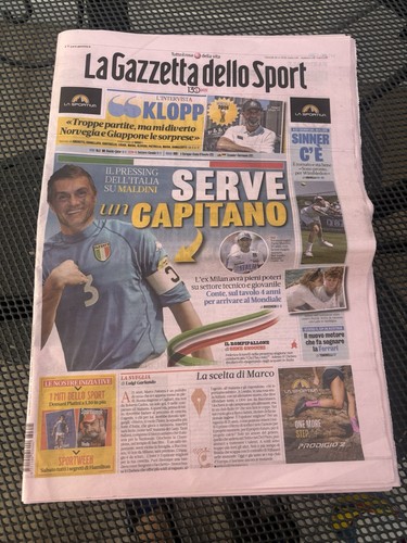 Giornale calcio giugno - giornale,
