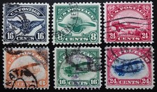 U.S. 1918/23 Scott #C1 #C6