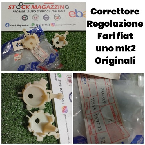 Coppia regolatori fari - coppia, fiat