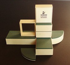 INTROVABILE ESPOSITORE SWAROVSKY CRYSTAL MEMORIES VETRINA PIEDISTALLO CRISTALLO