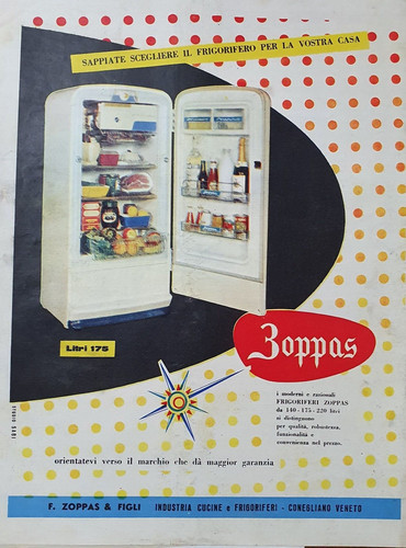 Frigo frigorifero zoppas - frigo,