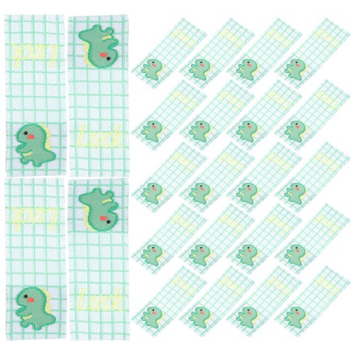 100 pcs etichette vestiti - ,