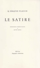 Le Satire - Q. Orazio Flacco