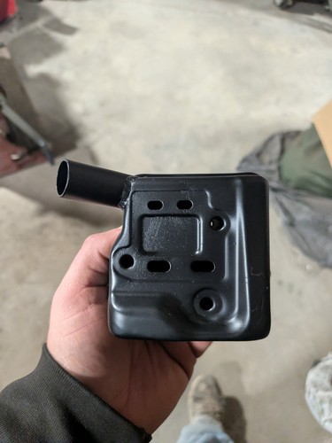Silenziatore doppia porta per