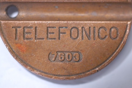 Gettone telefonico 7603 - 7603, zecca