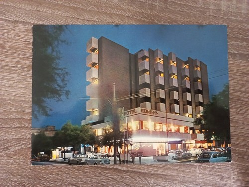 Cartolina senigallia albergo - senigallia,
