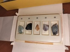 Collezione pietre preziose H. Stern set di 5 pietre taglio grezzo originali