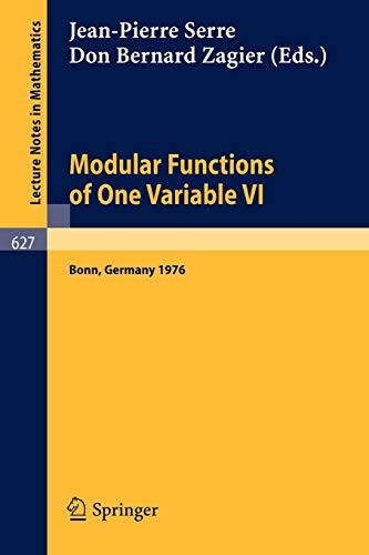 Modular functions of one - functions,