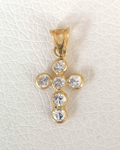 Croce oro giallo 18kt - 18kt, 750