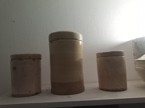 Set barattoli antichi - set, 3