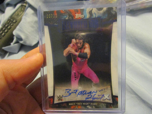 2025 topps exalted bret hit - exalted, "hit