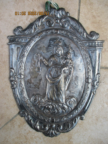 Grande placca medaglione - grande,