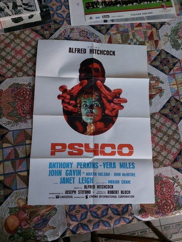 Poster del film psyco - psyco, edizione