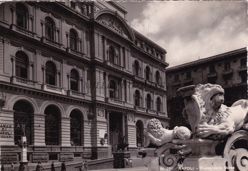 Napoli piazza della borsa - piazza,