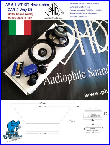 Phd altoparlanti mt - af,