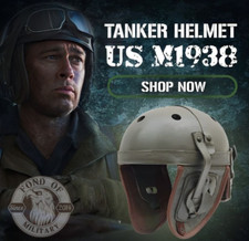 US M1938 Tanker Helmet WWII US