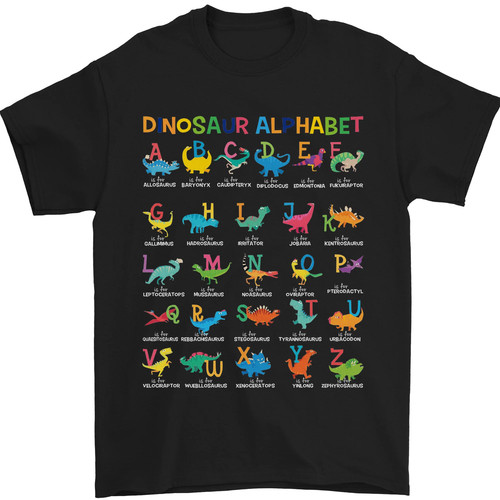 Dinosaur alphabet rex - alphabet, t-rex
