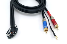 Cavo RCA SCHERMATO Technics SL 1200 1210 MK2 MK3 MK5 ricambio giradischi |5M