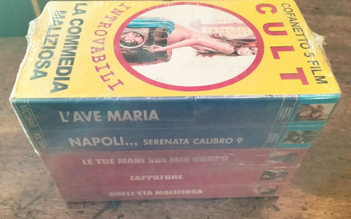 Lotto vhs cofanetto - lotto,