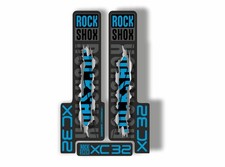 Adesivo rock shox xc32 2018 - adesivo,