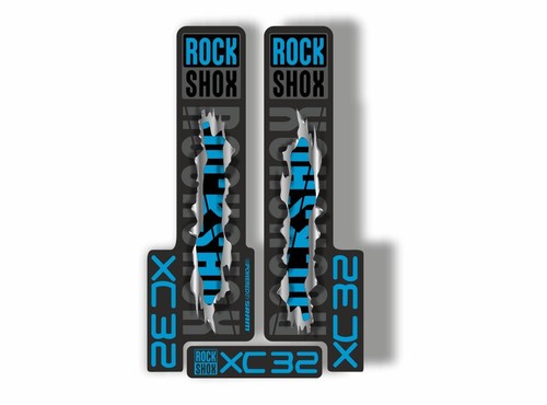 Adesivo rock shox - shox, 2018