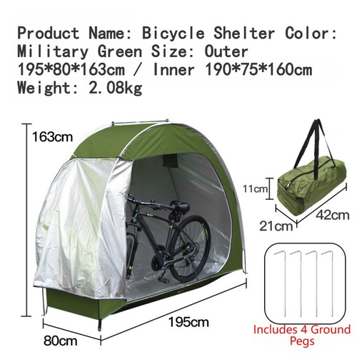 Tenda portaoggetti bici - tenda,