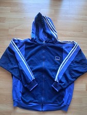 felpa blu adidas 
