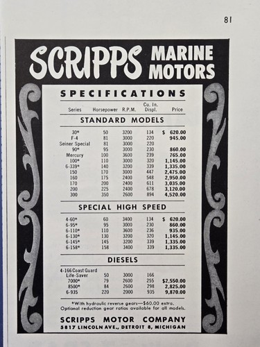 Pubblicità scripps marine - pubblicità,