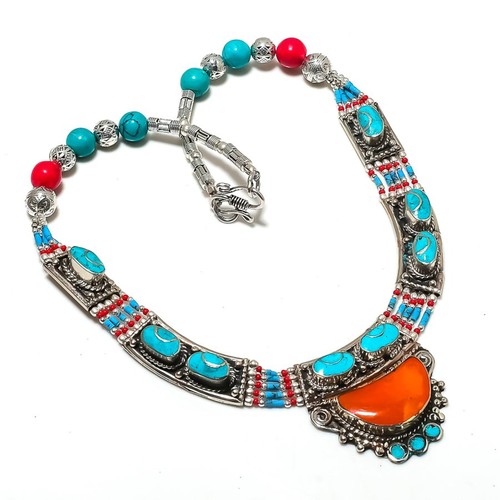 Collana turchese corallo