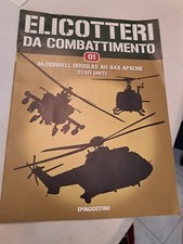 LOTTO DI 4 FASCICOLI"ELICOTTERI DA COMBATTIMENTO" DAL N.1 AL N.4 DEAGOSTINI