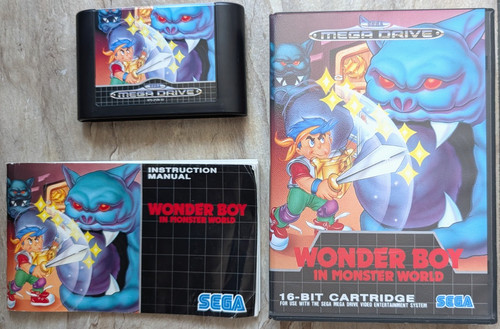 Gioco sega mega - drive, wonder