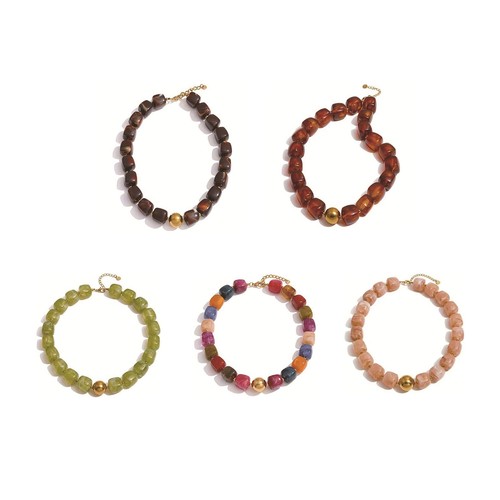 Collana donna agata gemme - donna,