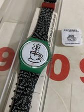 Swatch 1993 - CAPPUCCINO - GG121 Mai Indossato Funziona Più Batteria Nuovissimo