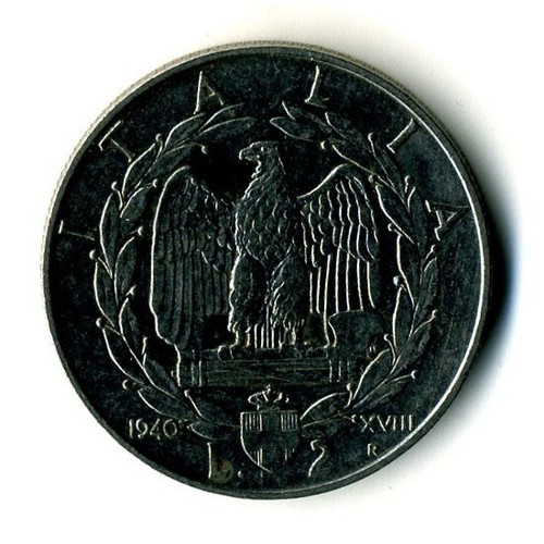 Regno italia lire 1940 - regno, d'italia