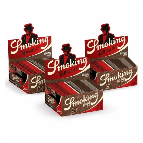 Cartine smoking marrone lungh - smoking,