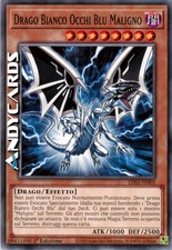 DRAGO BIANCO OCCHI BLU MALIGNO