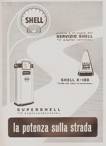 Pubblicita 1952 shell 100 - pubblicita,