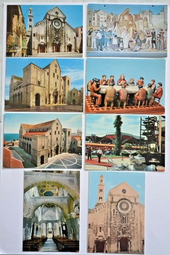 Lotto cartoline bari - lotto, 8