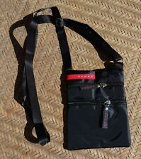 Borsa Borsetta Tracolla Naylon Multitasche Sport Nera o Blu