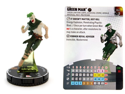 Heroclix 060 green man - heroclix,