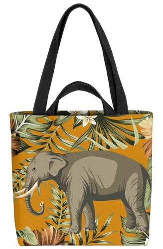Borsa vintage elefante foresta