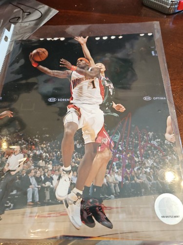 Stephen jackson firmato 8x10 - stephen,