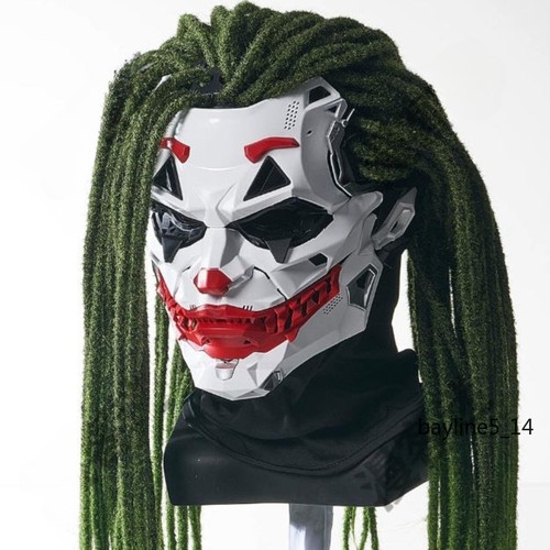 Cyberpunk joker maschera - cyberpunk, in