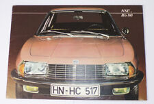 NSU Ro8 Prospekt Auto PKW