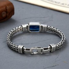 Bracciale uomo argento