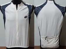 GIUBBINO MAGLIA SMANICATO GIACCA CICLISMO CYCLING ROAD MTB BRIKO XL PANNA GRIGIO