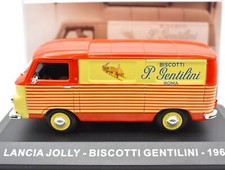 Modellino auto furgone scala