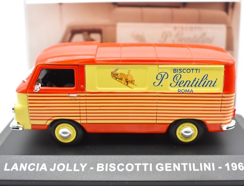 Modellino auto furgone scala